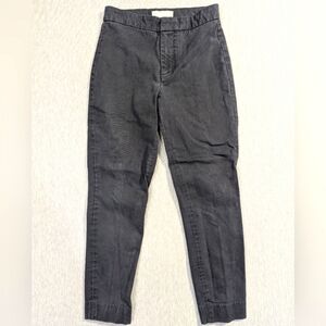 Everlane Cropped Casual Pants Women's 00 Black Ankle